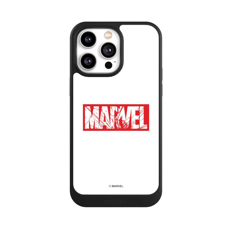 iPhone 14 Pro Max NIVOcore Marvel Logo Crushed