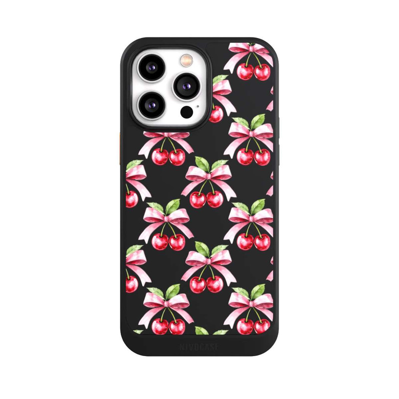 iPhone 14 Pro Max NIVOcore Art de l'arc de Cerise avec IA