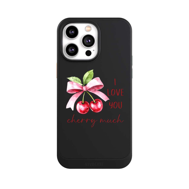 iPhone 14 Pro Max NIVOcore I Love You Cherry Much with AI