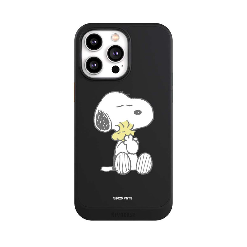 iPhone 14 Pro Max NIVOcore Snoopy And Woodstock Cuddling transparent