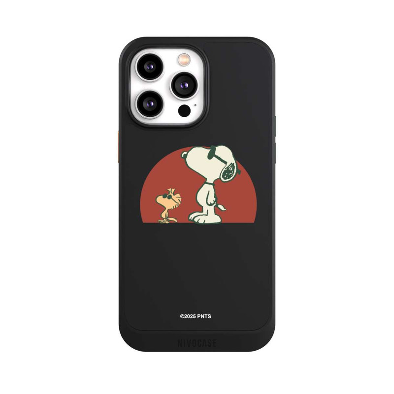 iPhone 14 Pro Max NIVOcore Snoopy Woodstock Far Out transparent