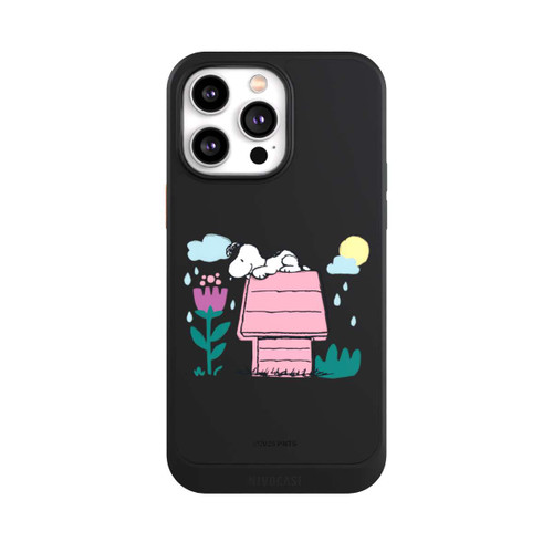Apple iPhone 14 Pro Max NIVOcore Snoopy Hundehütte Spring transparent
