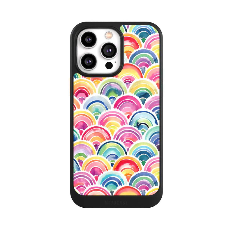 iPhone 14 Pro Max NIVOcore Happy Summer Rainbow Scales