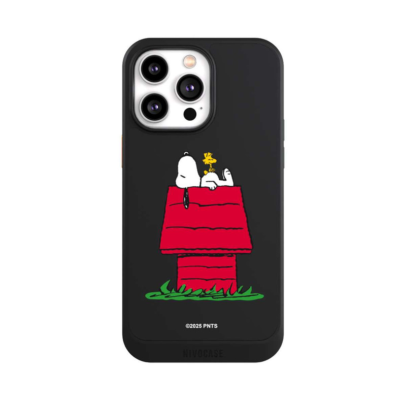 iPhone 14 Pro Max NIVOcore Snoopy and Woodstock Classic transparent