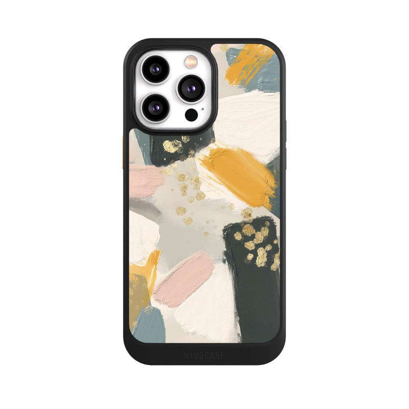 iPhone 14 Pro Max NIVOcore Pastel Brushstrokes