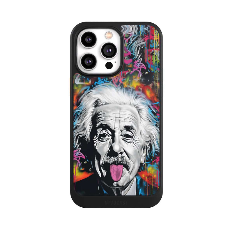 iPhone 14 Pro Max NIVOcore Physiker Bunte Zunge Raus