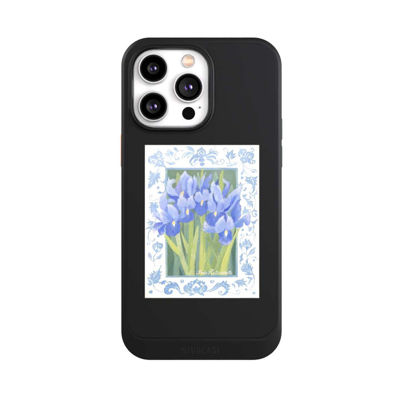 iPhone 14 Pro Max NIVOcore Blue Iris, by Jennifer Abbott