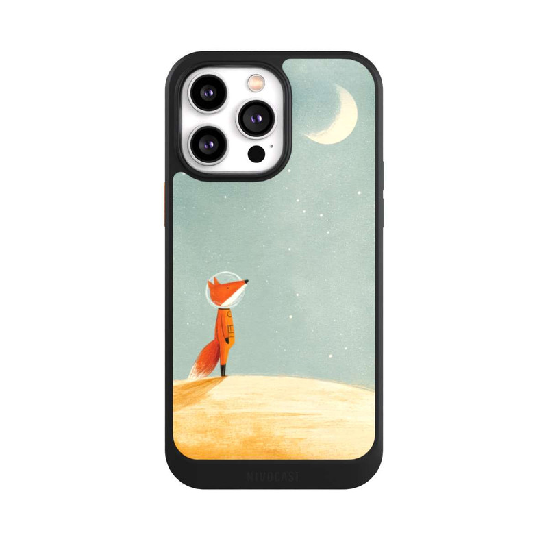 iPhone 14 Pro Max NIVOcore Fuchs im Mondlicht