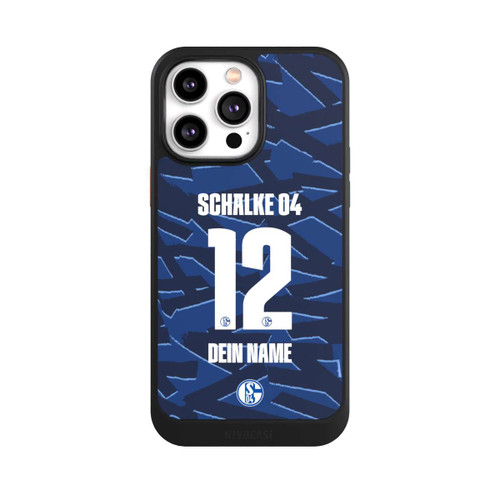 Apple iPhone 14 Pro Max NIVOcore Schalke 04 Trikot Personalisierbar 25-26