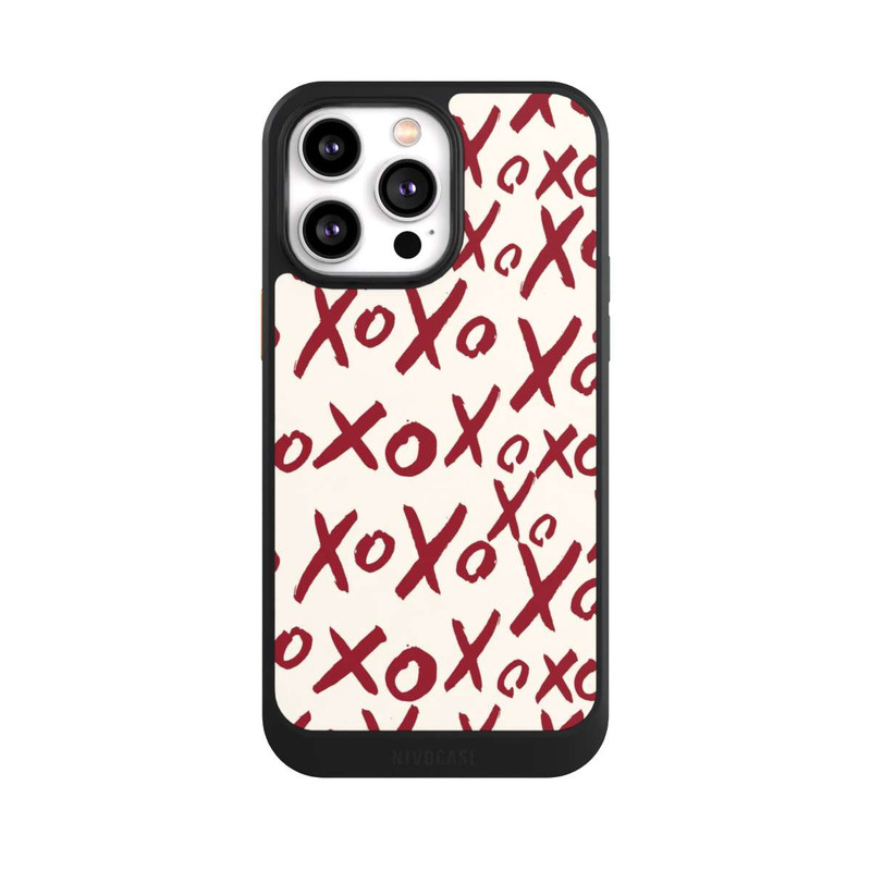 iPhone 14 Pro Max NIVOcore XOXO Liebe Muster
