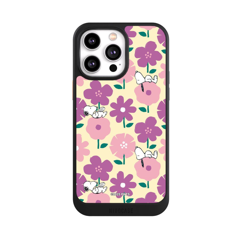 iPhone 14 Pro Max NIVOcore Peanuts Flower Pattern Yellow