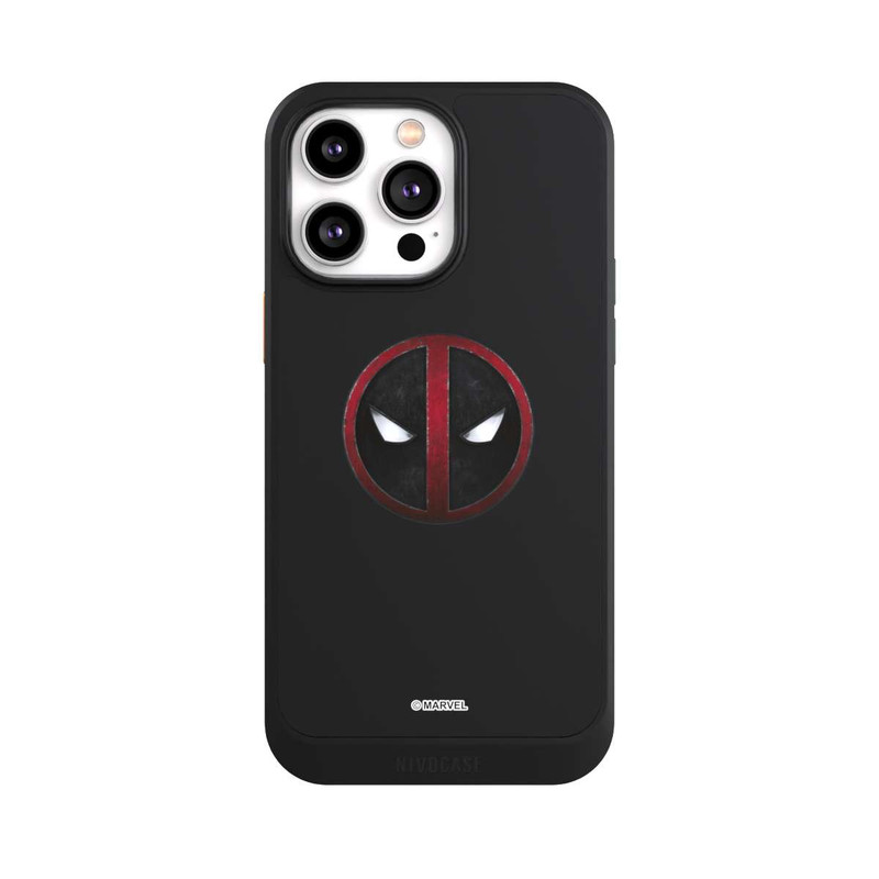 iPhone 14 Pro Max NIVOcore Deadpool Logo Transparent
