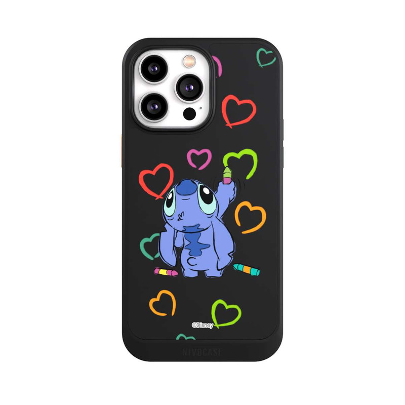 iPhone 14 Pro Max NIVOcore Stitch Draws a Heart Transparent