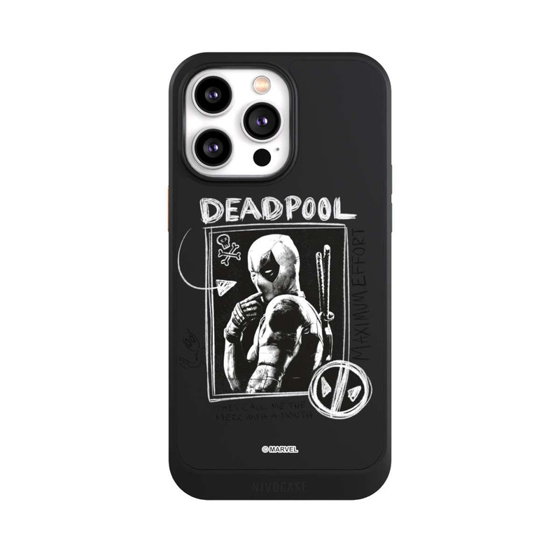 iPhone 14 Pro Max NIVOcore Deadpool Transparent