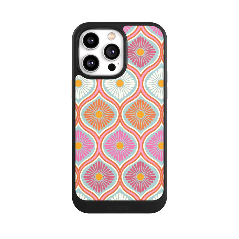 iPhone 14 Pro Max NIVOcore Groovy 70s Retro Mod Flower Power