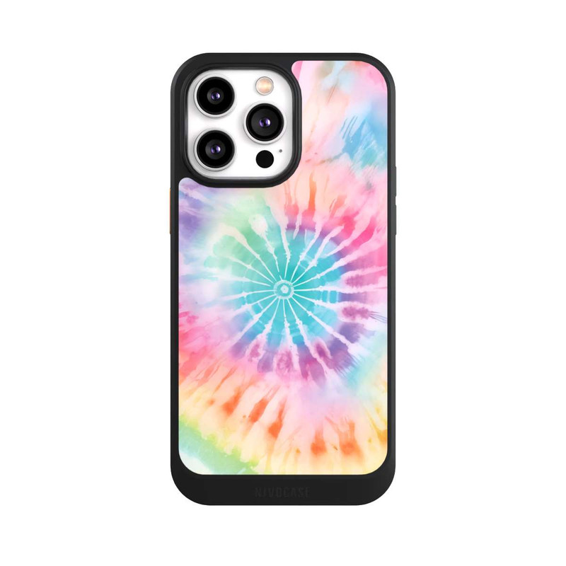 iPhone 14 Pro Max NIVOcore Rainbow Color Tie Dye 