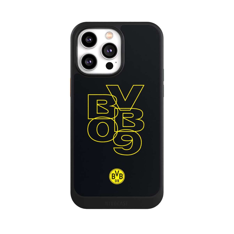 iPhone 14 Pro Max NIVOcore BVB09 Gelb Schwarz