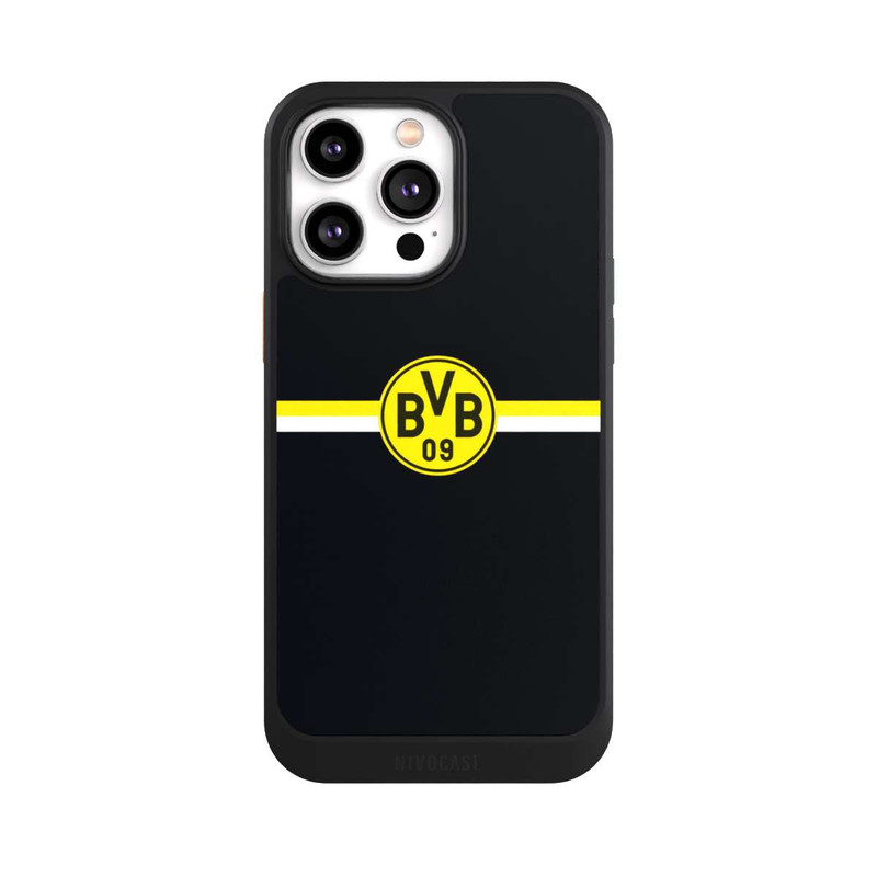 iPhone 14 Pro Max NIVOcore BVB Logo Streifen