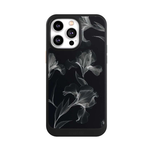Apple iPhone 14 Pro Max NIVOcore Blumen Schwarz-Weiß Röntgenaufnahme