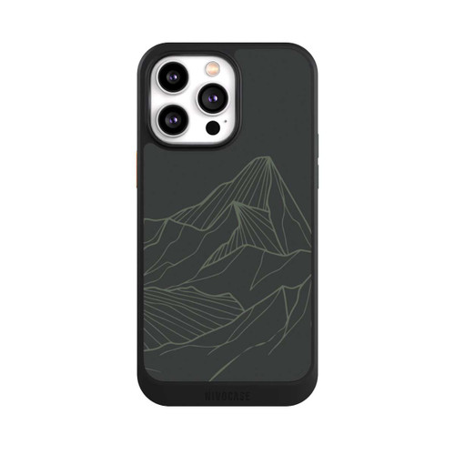 Apple iPhone 14 Pro Max NIVOcore Abstraktes Bergpanorama
