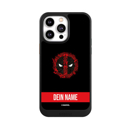 Apple iPhone 14 Pro Max NIVOcore Deadpool Logo customisable