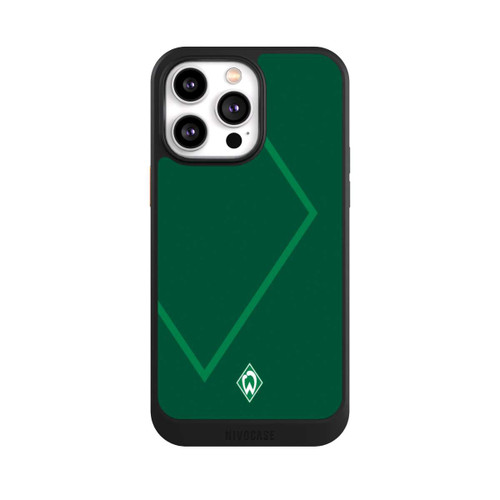 Apple iPhone 14 Pro Max NIVOcore Werder Grün Rautenelement