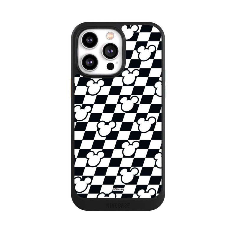 iPhone 14 Pro Max NIVOcore Happy Racing Pattern Micky Maus Motorsport