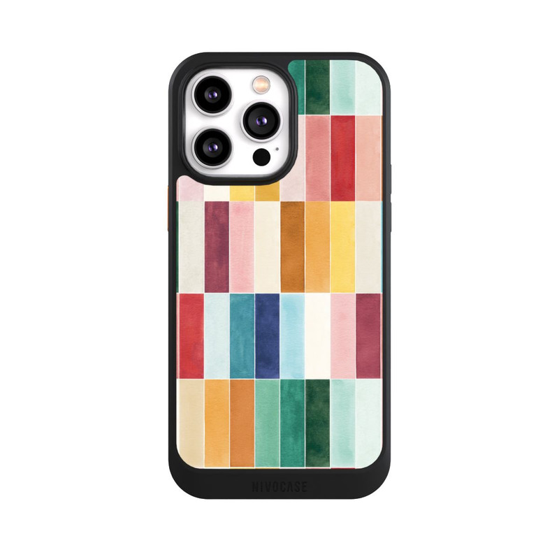 iPhone 14 Pro Max NIVOcore Modern Craft Geometric Rectangular Tiles