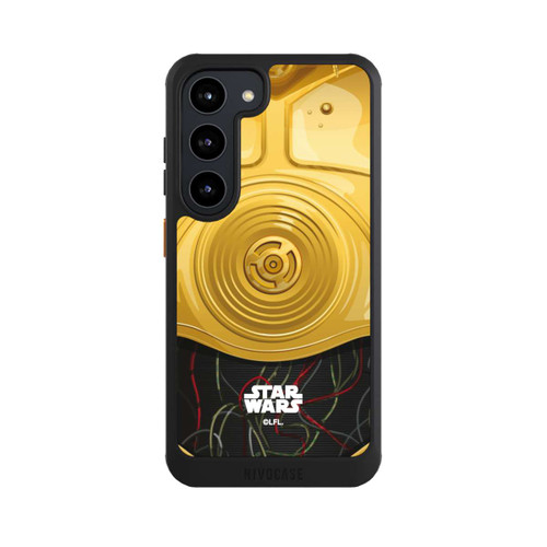 Samsung Galaxy S23 NIVOcore C3PO Closeup