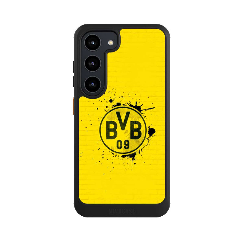 Galaxy S23 NIVOcore Spraylogo Jaune- BVB