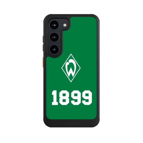 Samsung Galaxy S23 NIVOcore 1899 Grün-Weiß Lebenslang Grün - Werder Bremen