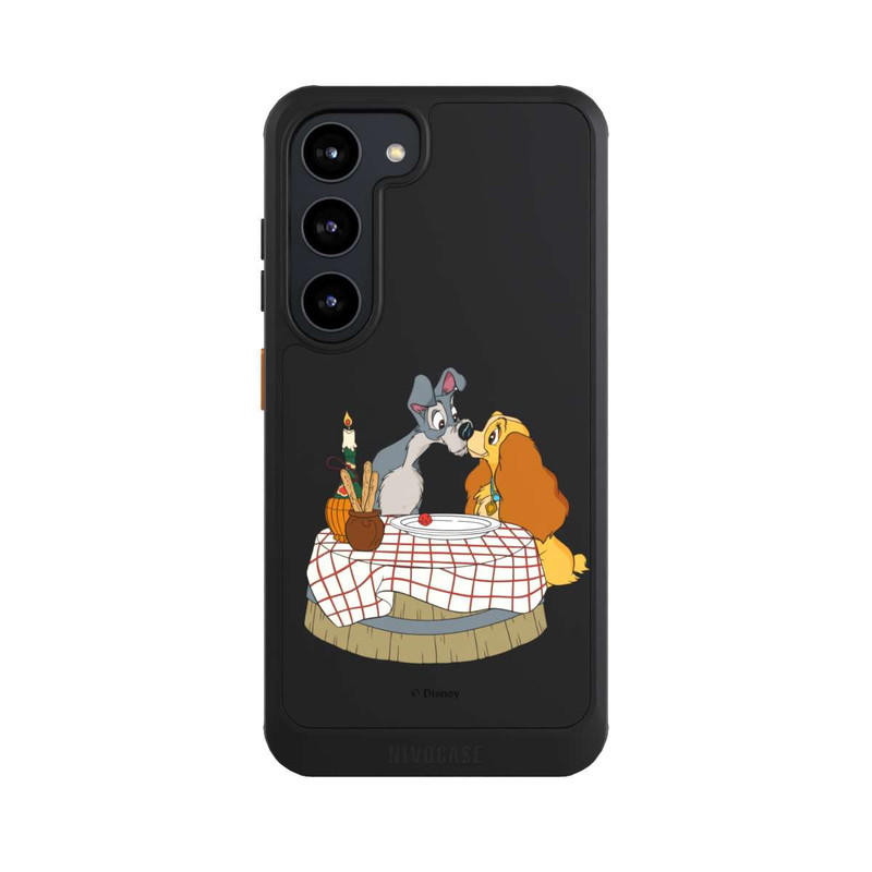 Galaxy S23 NIVOcore Susi und Strolch Kiss transparent