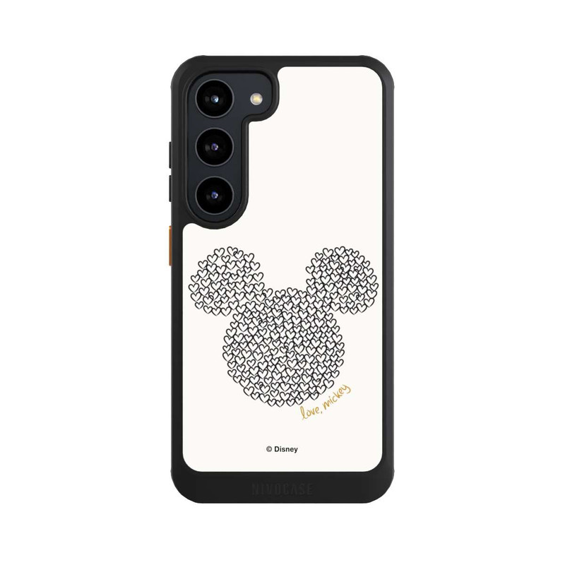 Galaxy S23 NIVOcore Mickey Noir et Blanc