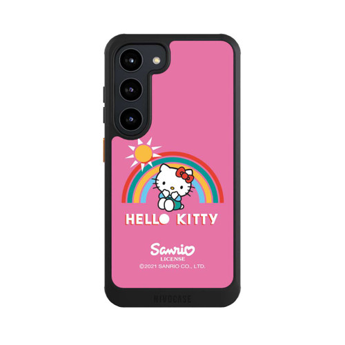 Samsung Galaxy S23 NIVOcore Hallo Kitty Regenbogen