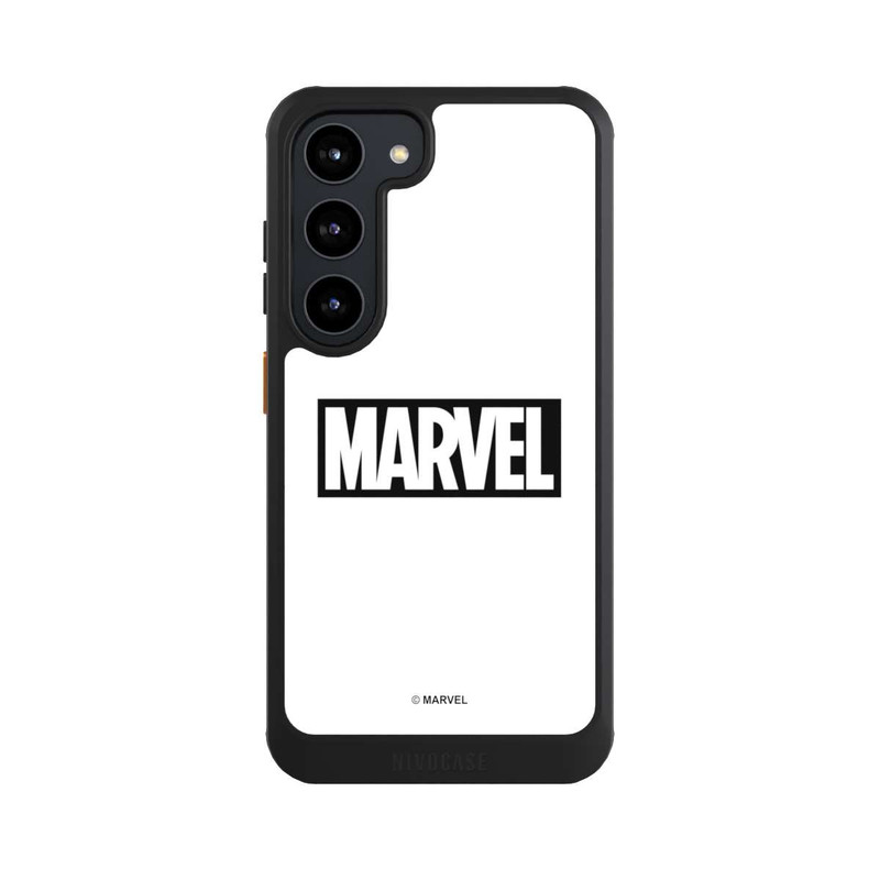 Galaxy S23 NIVOcore Marvel Logo White