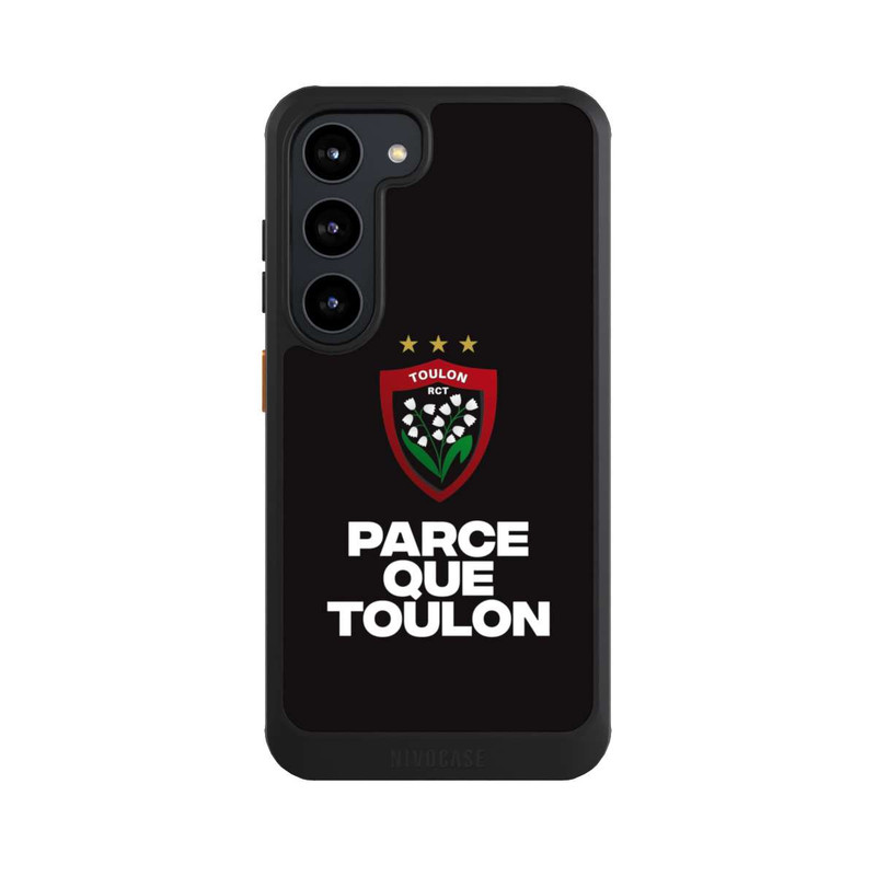 Galaxy S23 NIVOcore Parce Que Toulon Schwarz