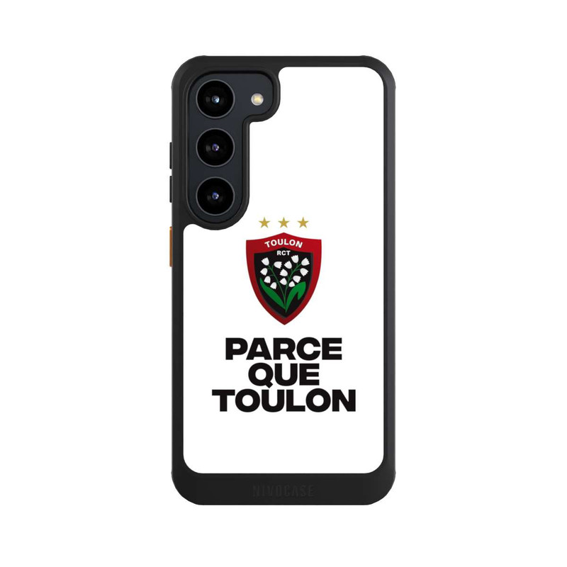 Galaxy S23 NIVOcore Parce Que Toulon Weiß