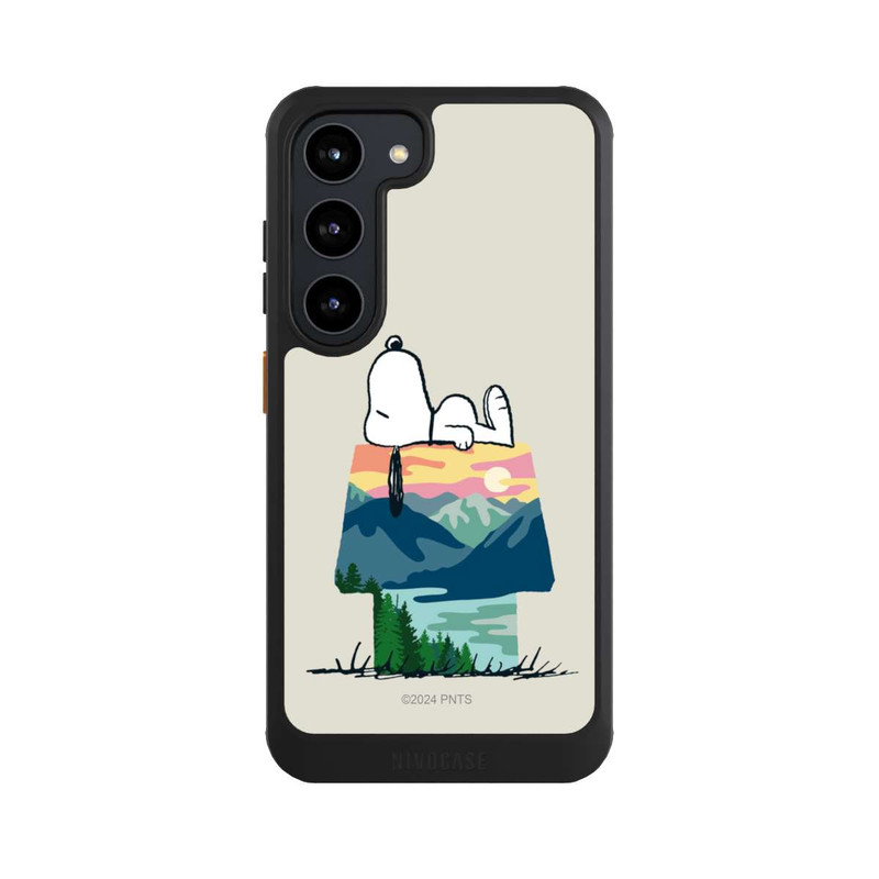 Galaxy S23 NIVOcore Snoopy Camping Hütte