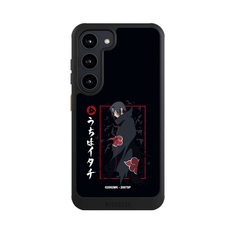 Galaxy S23 NIVOcore Itachi corbeaux noirs