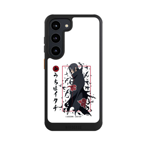Samsung Galaxy S23 NIVOcore Les corbeaux Itachi blanche