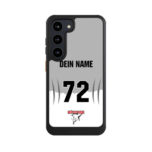 Samsung Galaxy S23 NIVOcore Kölner Haie Trikotmotiv Personalisierbar