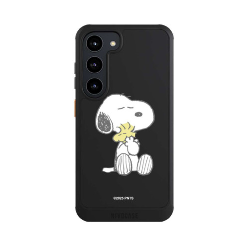 Samsung Galaxy S23 NIVOcore Snoopy And Woodstock Cuddling transparent