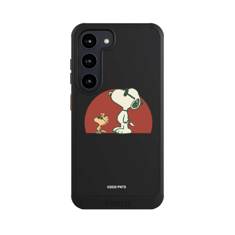 Galaxy S23 NIVOcore Snoopy Woodstock Far Out transparent