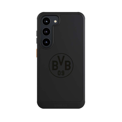 Samsung Galaxy S23 NIVOcore BVB Logo Schwarz Transparent