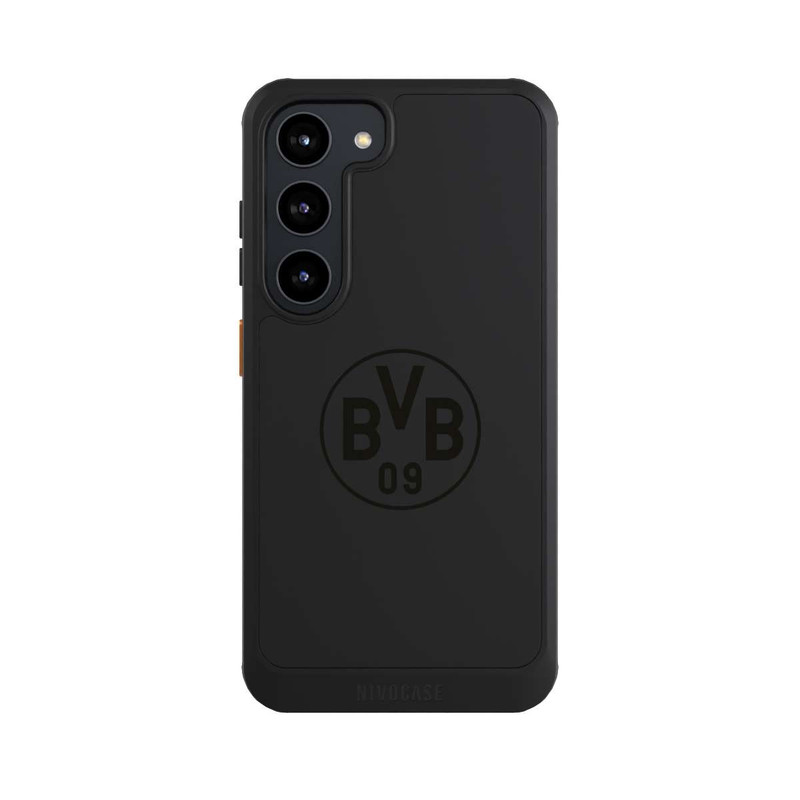 Galaxy S23 NIVOcore BVB Logo Schwarz Transparent
