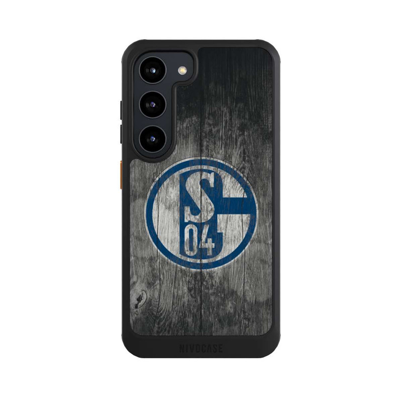 Galaxy S23 NIVOcore Schalke 04 Holz Look