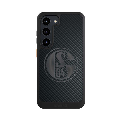 Samsung Galaxy S23 NIVOcore Schalke 04 Carbon Look