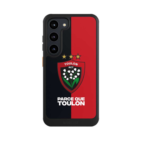 Samsung Galaxy S23 NIVOcore RCT Logo Rouge Noir