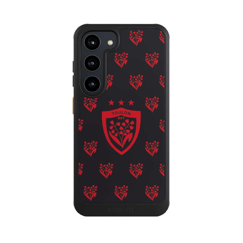 Galaxy S23 NIVOcore RCT Motif Muguet Rouge