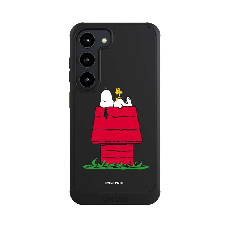 Galaxy S23 NIVOcore Snoopy and Woodstock Classic transparent